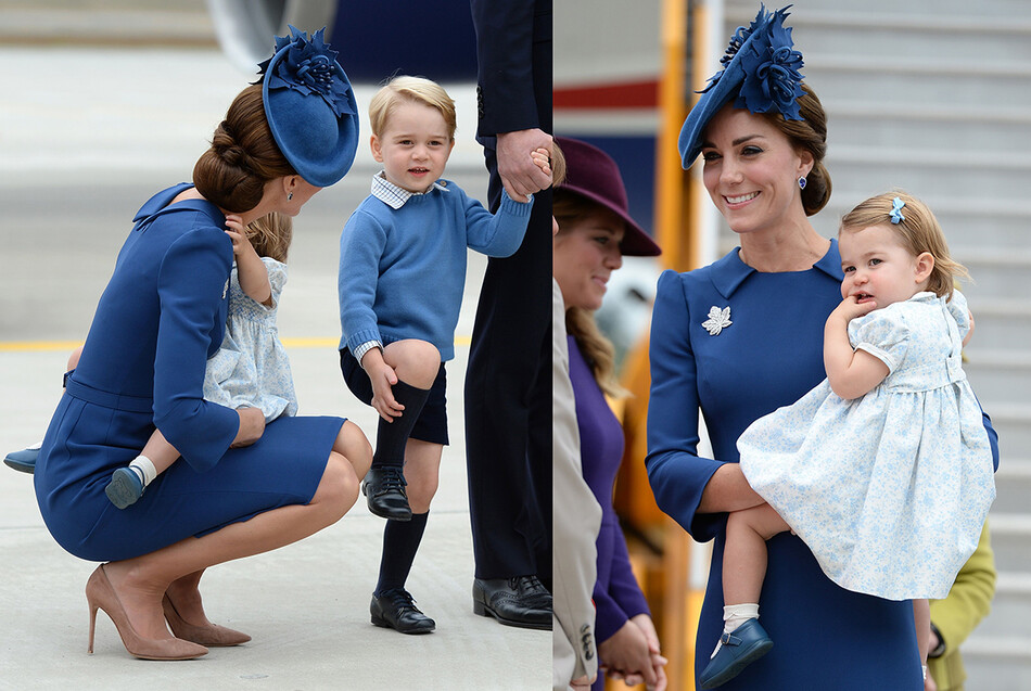 Кейт Миддлтон воспитывает детей
