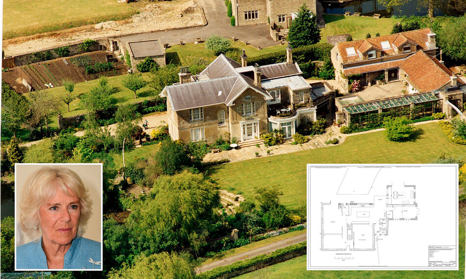 Ray Mill House, особняк Old Mill — дом супруги принца Уэльского герцогини Корнуолльской Камилла Паркер-Боулз