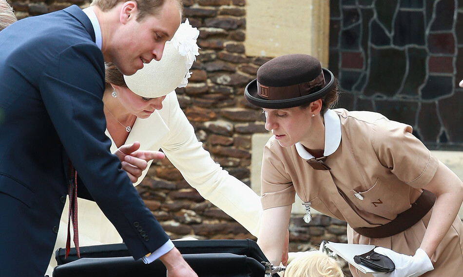 Крещение принцессы Шарлотты Кембриджской няня Мария Борралло 2015