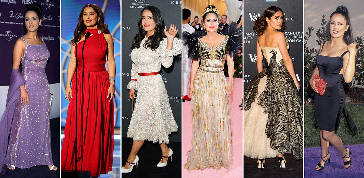 Сальме Хайек лучшие наряды