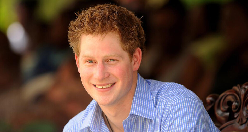 Принц Гарри в юности