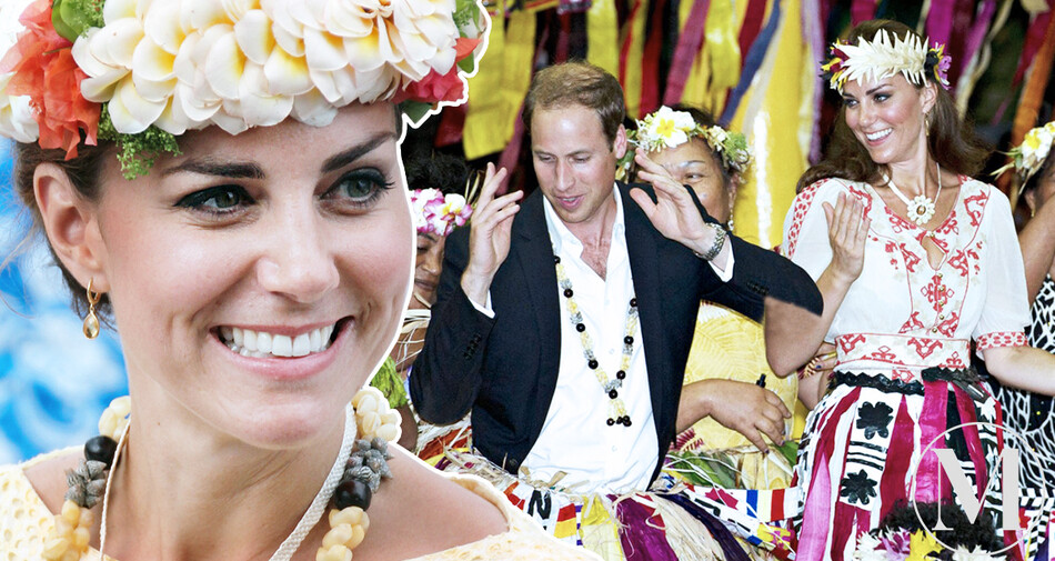 как представители британской королевской семьи Виндзоров отплясывают под музыку разных стран