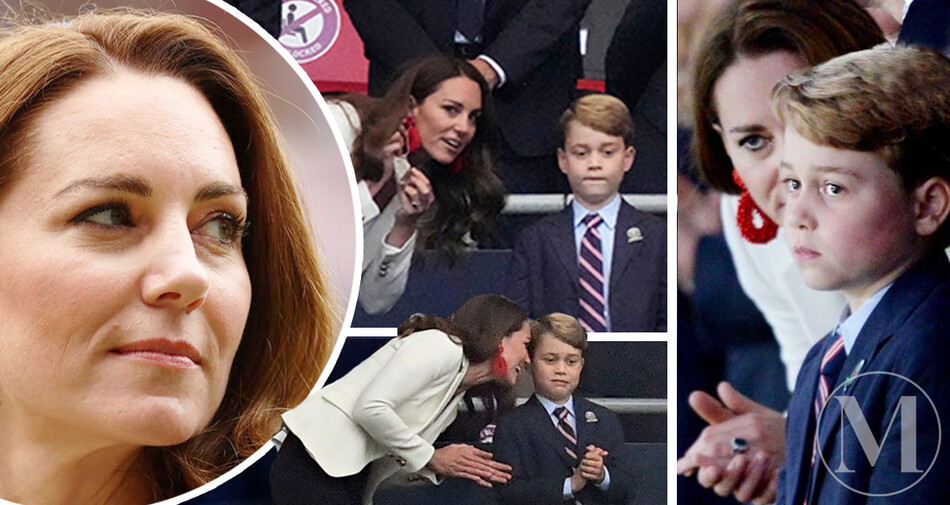 Как Кейт Миддлтон знакомит принца Джорджа с премудростью королевской жизнью