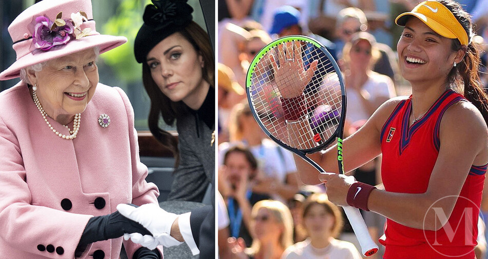 Королевская семья поздравляет Эмму Радукану