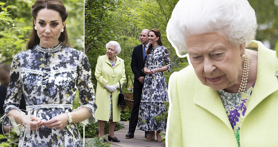 Кейт Миддлтон пожаловалась о трудностях материнства Елизавете II