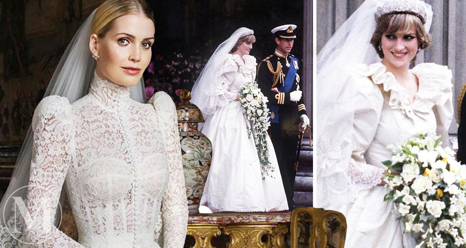 Свадебное платье Китти Спенсер имеет связь с принцессой Дианой
