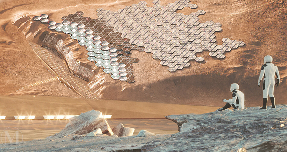 Концепт «Nüwa – Нюйва» - первого марсианского города