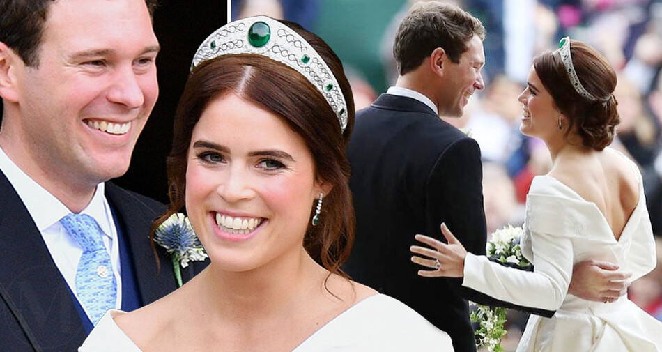 Принцесса Евгения поделилась новым интимным свадебным фото, чтобы отметить третью годовщину