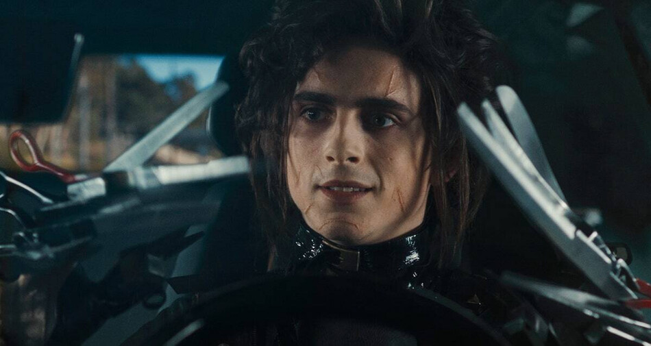 Тимоти Шаламе Эдвард Руки-ножницы