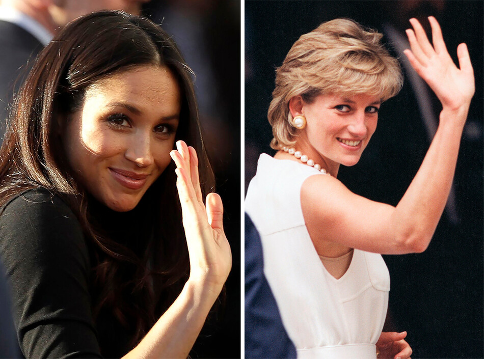 Меган Маркл и принцесса Диана