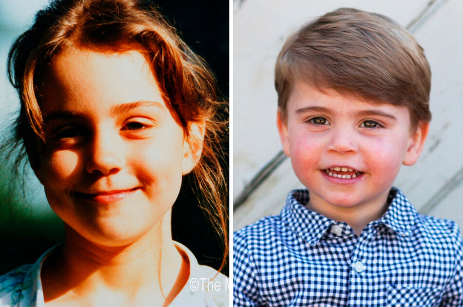 Кейт Миддлтон в детстве