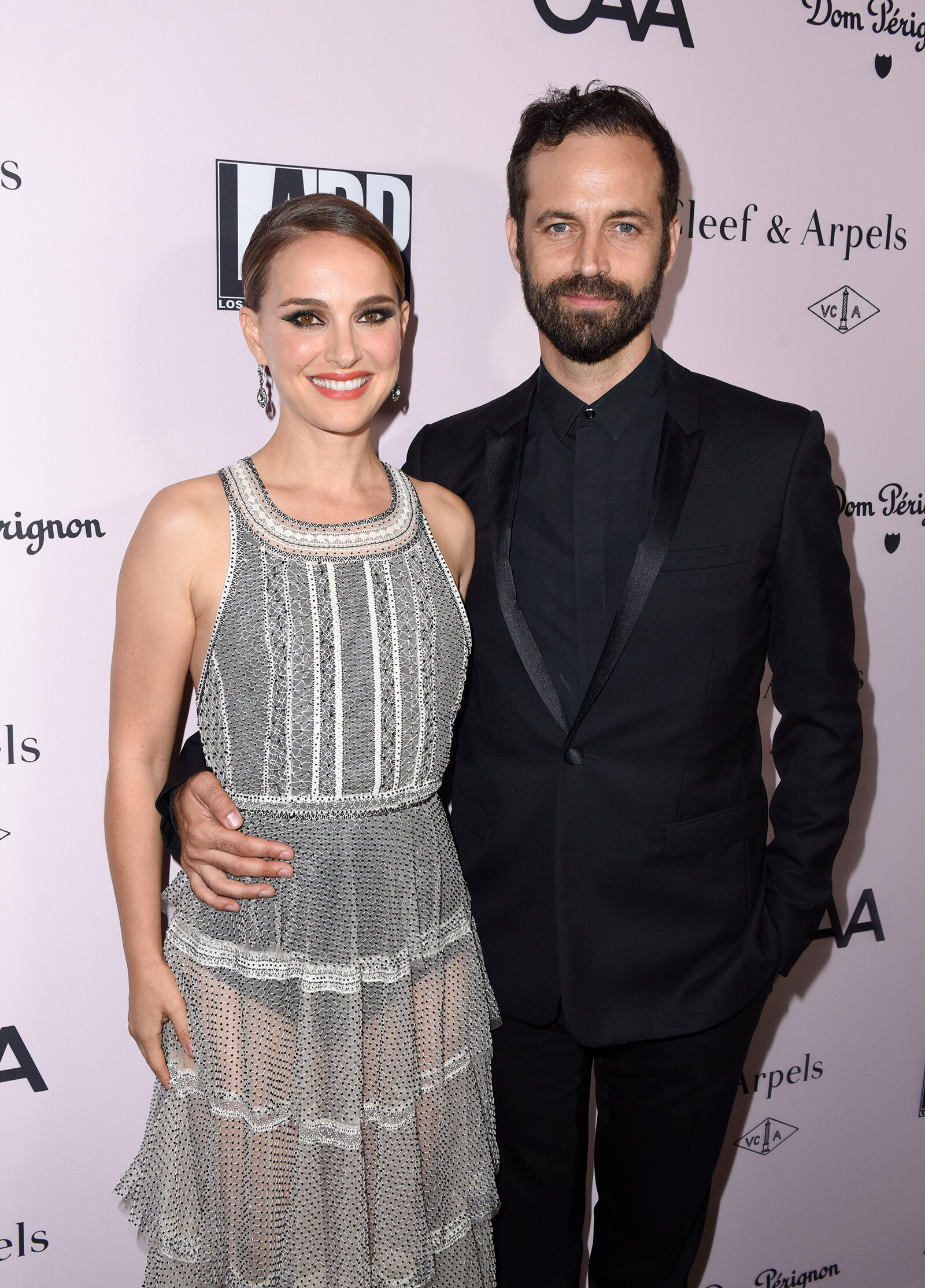 НБенджамин Мильпье и Натали Портман присутствуют на гала-концерте по сбору средств 2019 года LA Dance Project 19 октября 2019 года в Лос-Анджелесе, Калифорния 