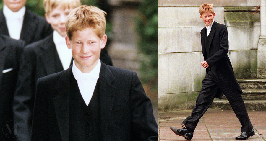 Принц Гарри в школе