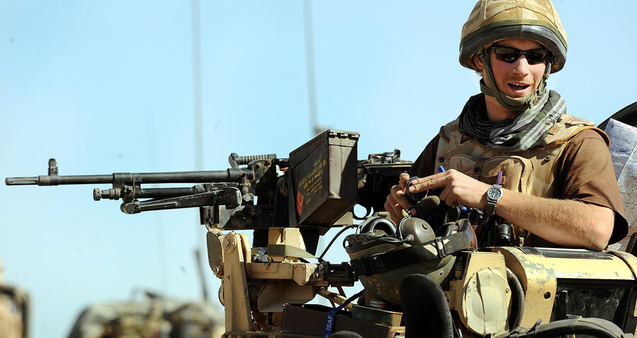 Принц Гарри в Авганистане