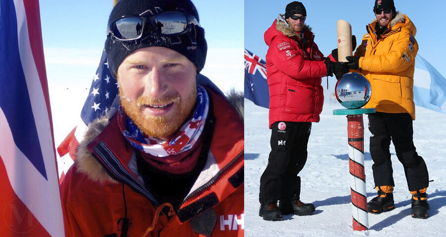 Принц Гарри на Южном полюсе