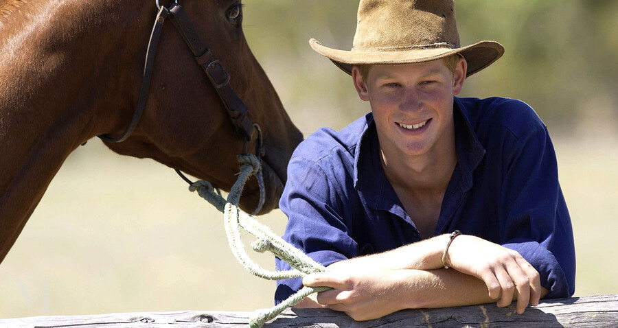 Принц Гарри на раньчо