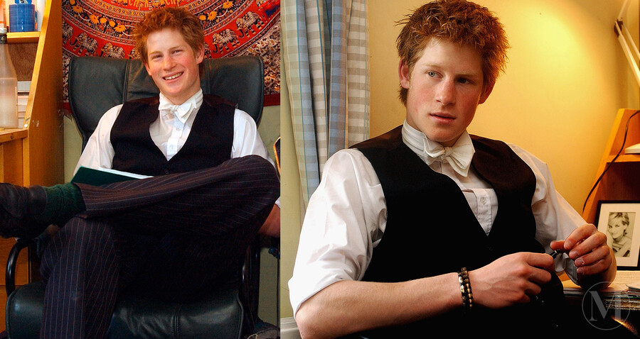 Принц Гарри в колледже