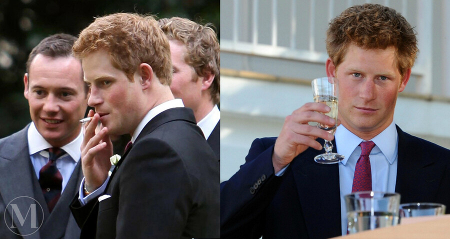 Принц Гарри вредные привычки