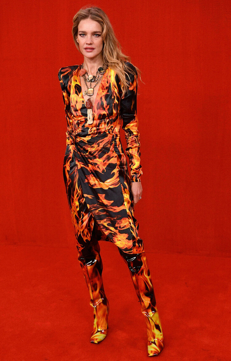 Наталья Водянова Balenciaga весна-лето 2022