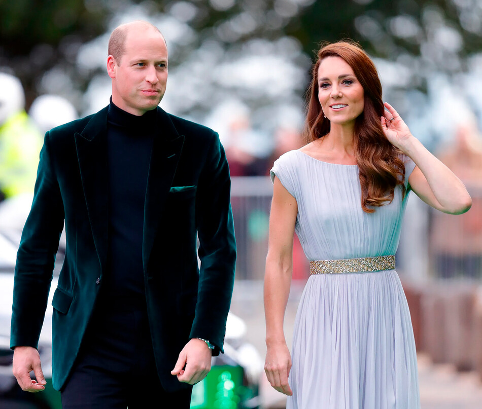 Принц Уильям и Кейт Миддлтон на экологической премии Earthshot Awards, 2021