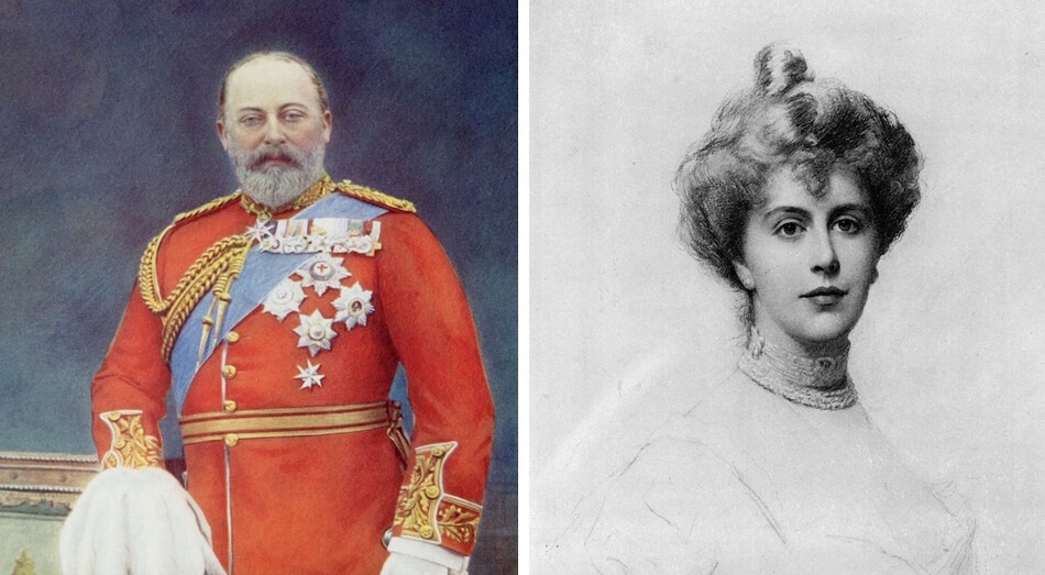 Эдвард VII и Элис Кеппел