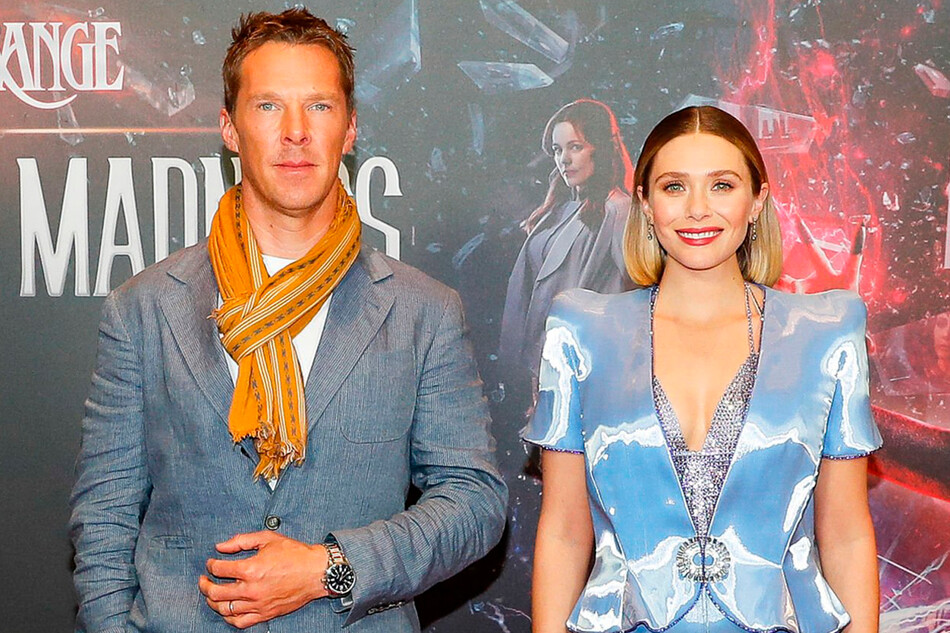 Бенедикт Камбербэтч и Элизабет Олсен на берлинской премьере «Доктор Стрэндж: В мультивселенной безумия»