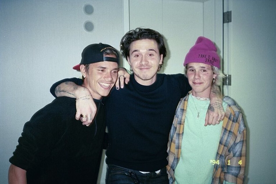 Братья Ромео, Бруклин и Круз Бекхэм