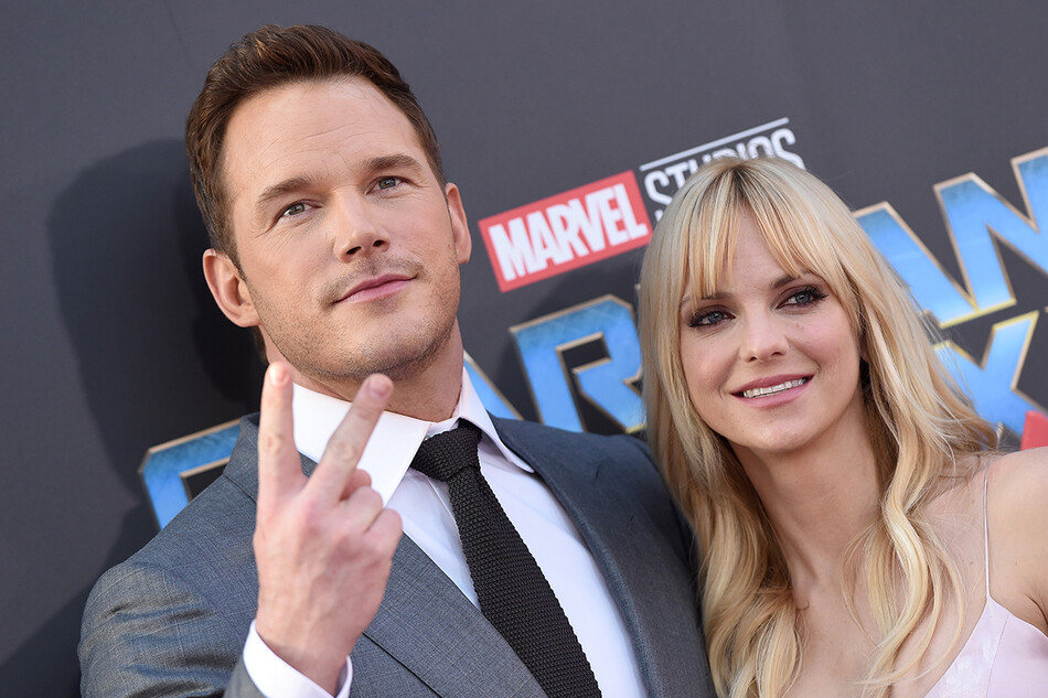 Крис Прэтт и Анна Фарис