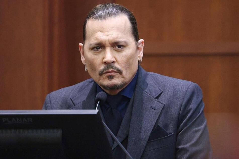 Джонни Депп в зале суда