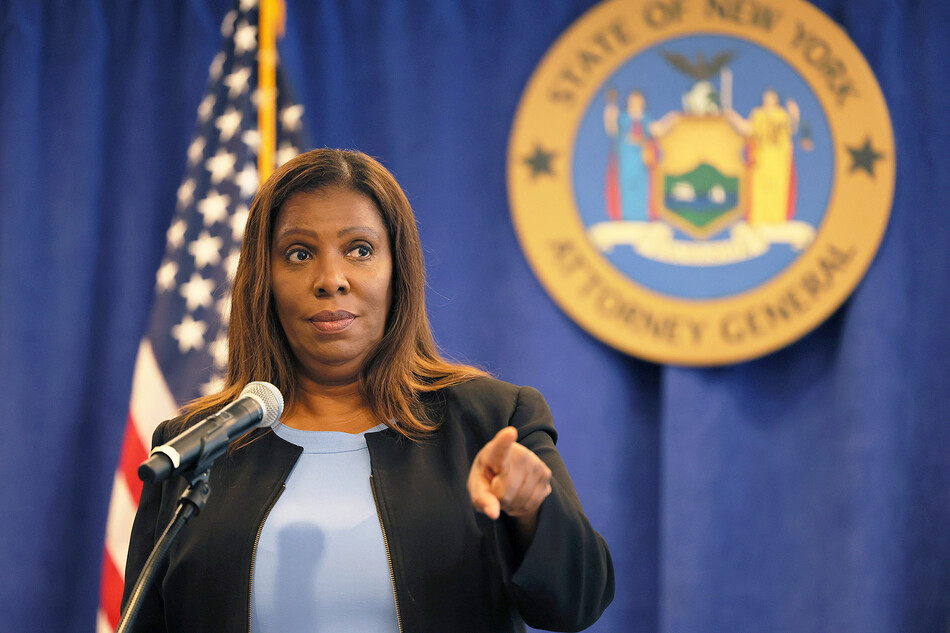 Генеральный прокурор Летиция Джеймс утверждает, что компания Трампа использовала мошенническую оценку своих активов