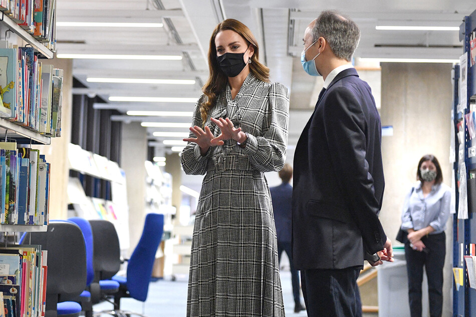 Кейт Миддлтон в университете колледжа Лондона