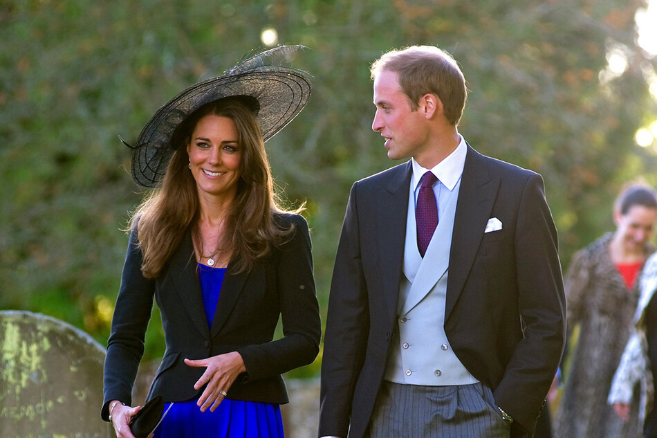 Кейт Миддлтон и принц Уильям в юности