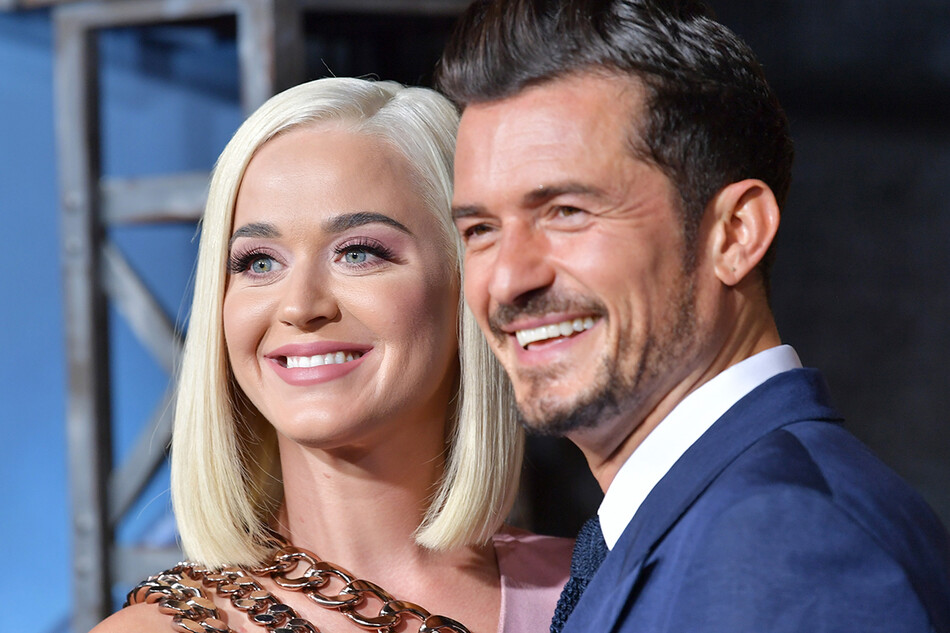 Кэти Перри и Орландо Блум 