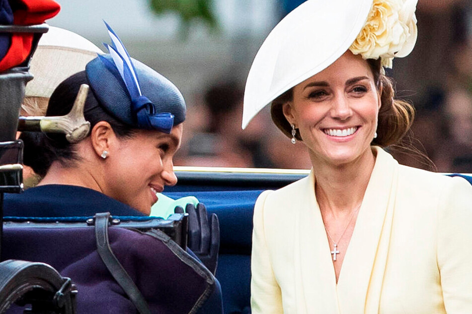 Меган Маркл и Кейт Миддлтон, 2019