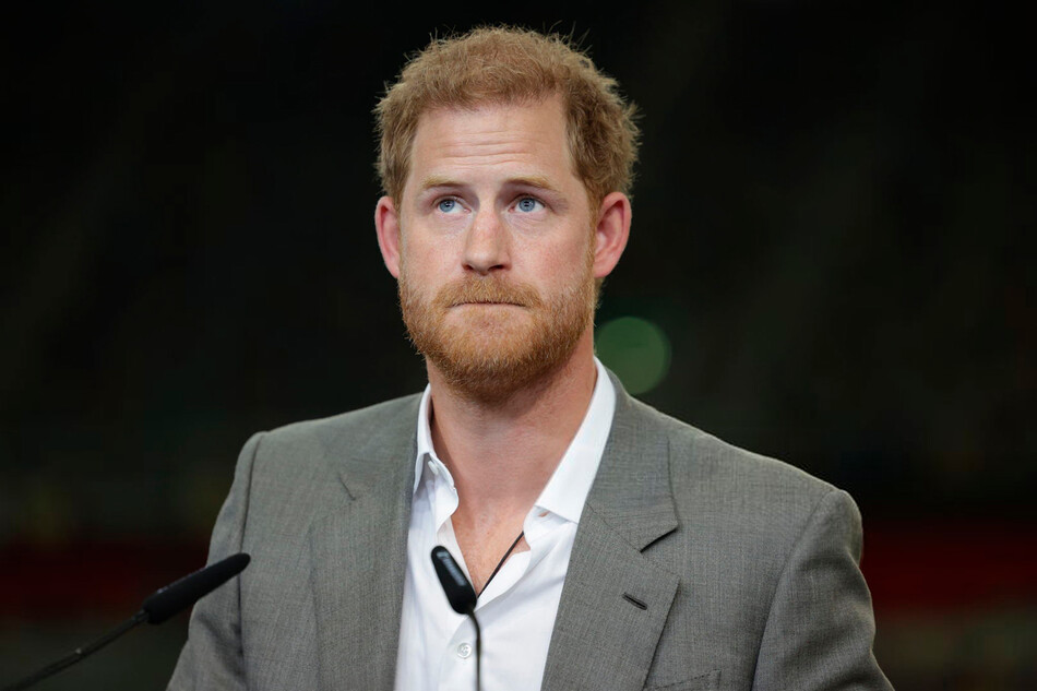Принц Гарри, герцог Сассекский во время выступления на пресс-конференции приуроченной запуску подготовки к проведению «Игр непокорённых» — Invictus Games Dusseldorf 2023 - One Year To Go 06 сентября 2022 года в Дюссельдорфе, Германия