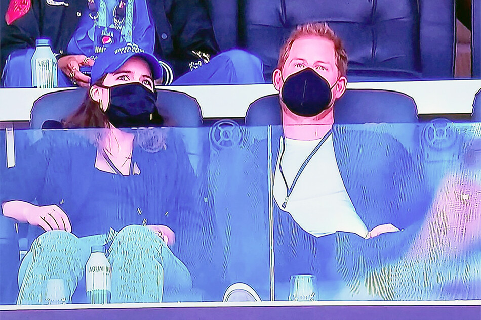 Принц Гарри посетил Суперкубок-2022 в компании принцессы Евгении, 2022