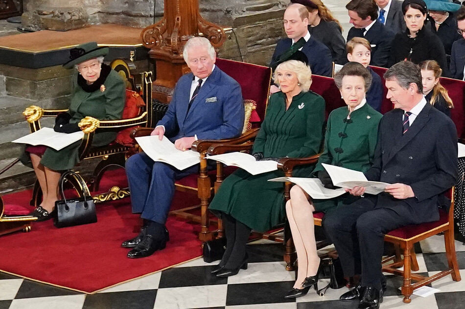 Королевская семья присутствуют на Службе памяти в честь принца Филиппа в Вестминстерском аббатстве, Лондон, Англия 2022