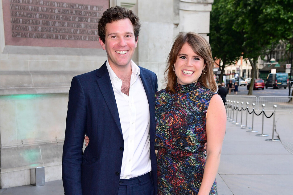 Джек Бруксбэнк и принцесса Евгения Йоркская на летней вечеринке V&A в The V&A 21 июня 2017 года в Лондоне, Англия