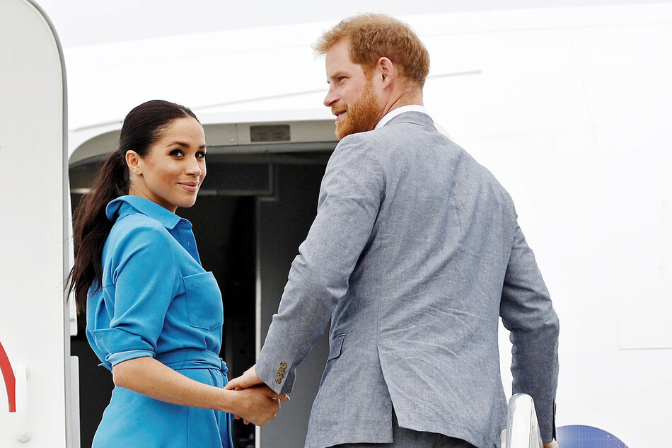 Герцогиня Меган и принц Гарри