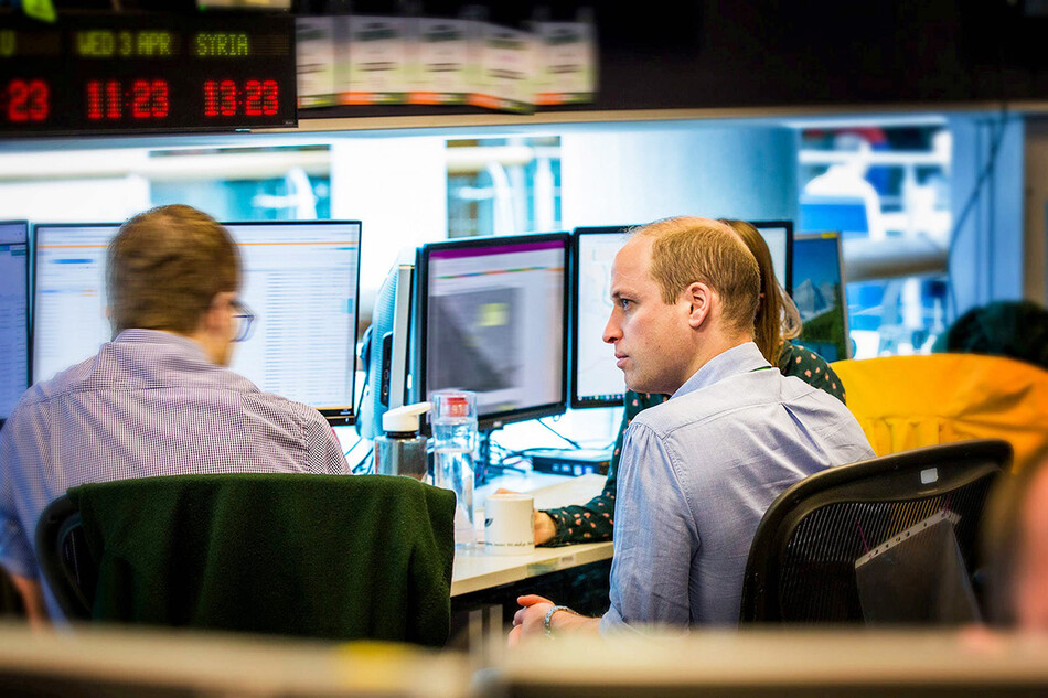 Герцог Кембриджский, принц Уильям завершил трехнедельную стажировку в службах безопасности и разведки Соединенного Королевства,7 апреля 2019, Англия