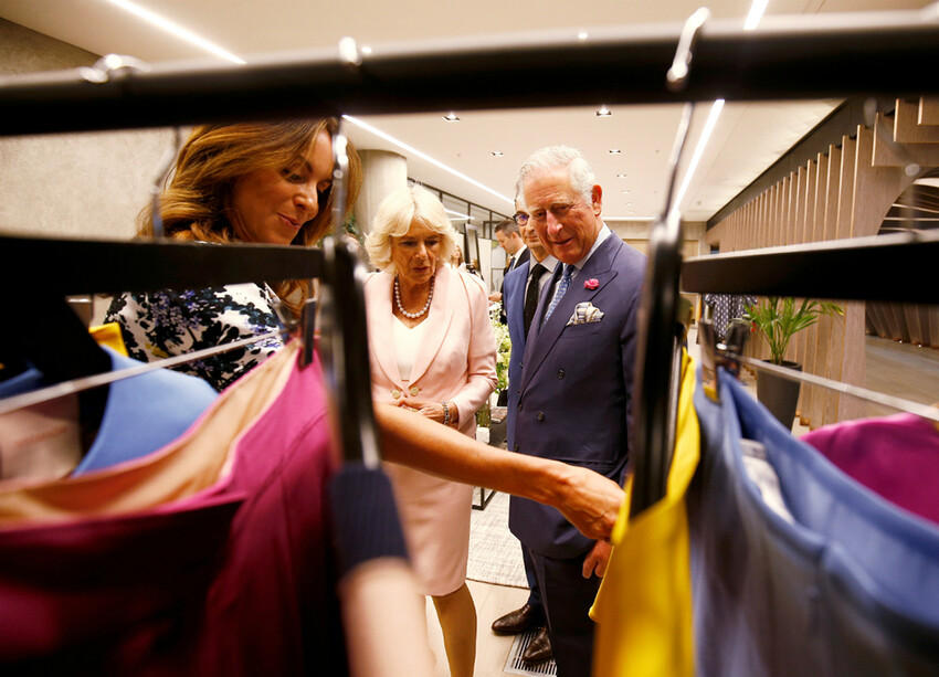 Герцогиня Корнуолла и принц Чарльз