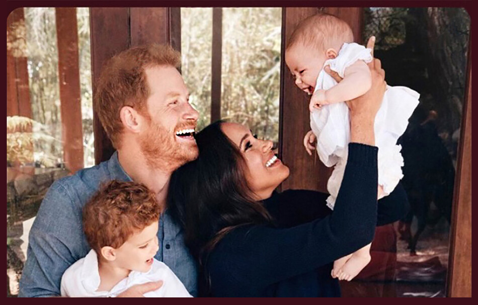 «Рождественская открытка» герцога и герцогини Сассекских, 2022