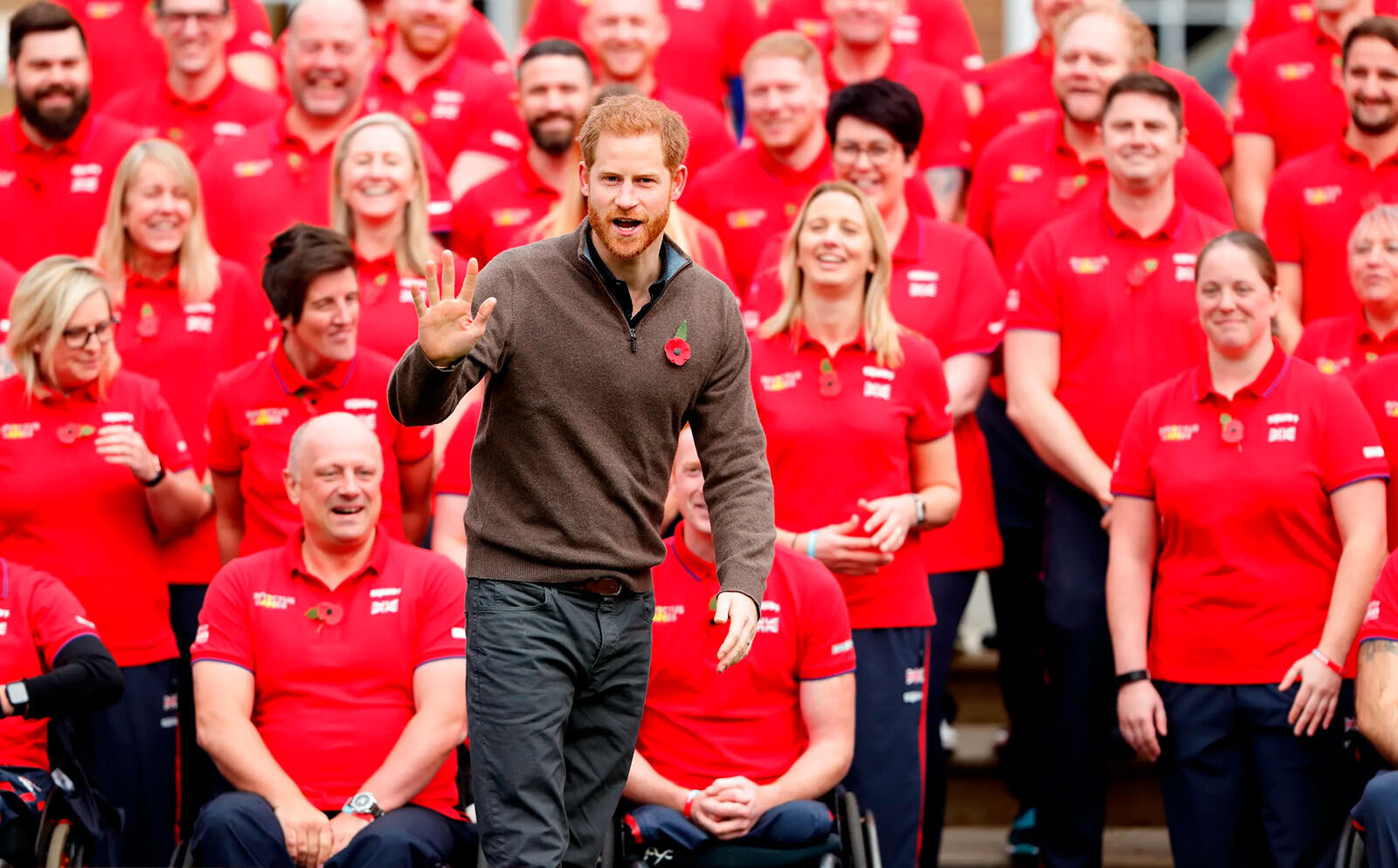 Принц Гарри на Invictus Games 