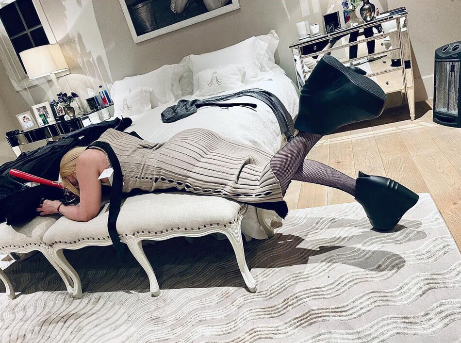 Мадонна устроила домашний показ мод