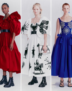 10 лучших платьев коллекции Alexander McQueen Pre-Fall 2021
