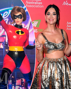 Кэти Перри появилась в образе Эластики на телешоу American Idol