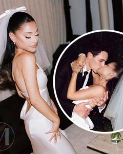 Ариана Гранде опубликовала фото со своей тайной свадьбы