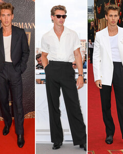 Минималистичный шик: лучшие образы Остина Батлера в пресс-туре фильма «Элвис»