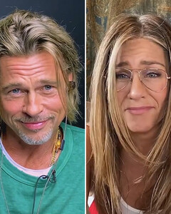 Брэд Питт и Дженнифер Энистон воссоединились