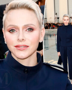 Шарлен, княгиня Монако неожиданно посетила Неделю моды в Париже